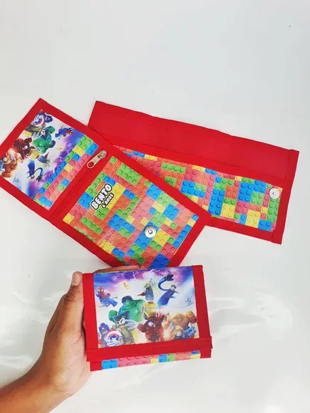 20 Carteiras Infantil - Heróis Vingadores Lego