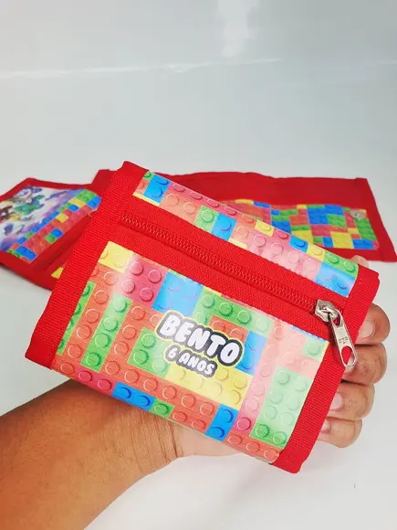 20 Carteiras Infantil - Heróis Vingadores Lego