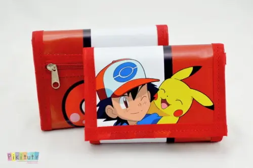 20 Carteiras Infantil Pokemon