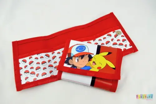 20 Carteiras Infantil Pokemon