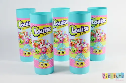 20 Copos Long Drink - Shopkins