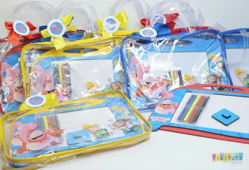 20 Kits Luxo Lousa Mágica - Capitão Cuecas