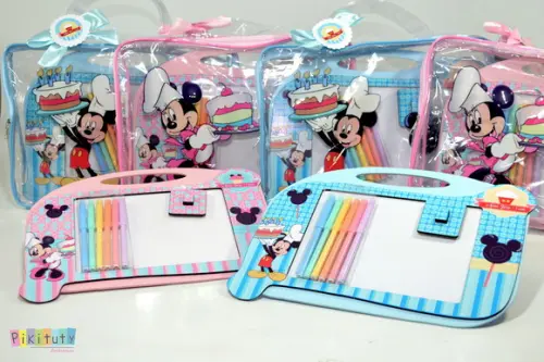 20 Kits Luxo Lousa Mágica - Confeitaria da Minnie