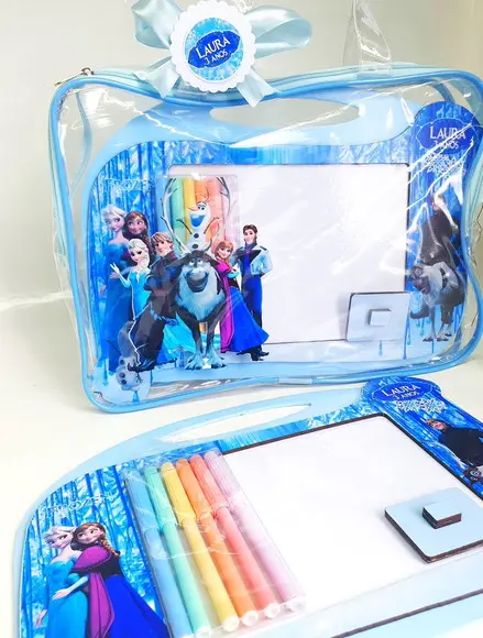 20 Kits Luxo Lousa Mágica - Frozen