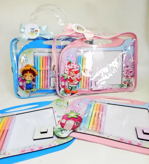 20 Kits Luxo Lousa Mágica - Moranguinho
