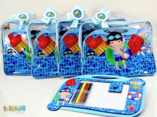 20 Kits Luxo Lousa Mágica - Pool Party