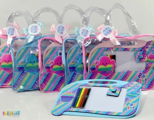 20 Kits Luxo Lousa Mágica - Pop It