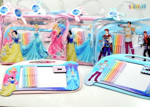 20 Kits Luxo Lousa Mágica - Princesas e Príncipes Disney