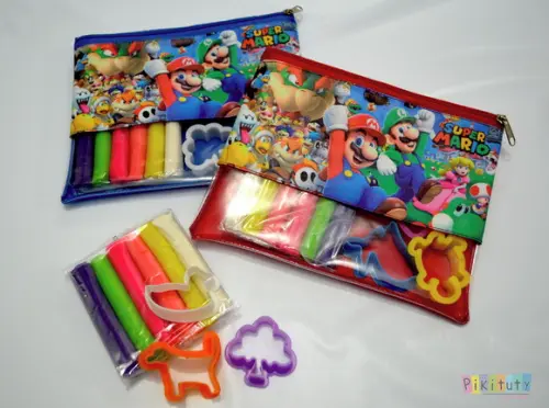 20 Kits Massinha com Bolsinha - Super Mario Bross