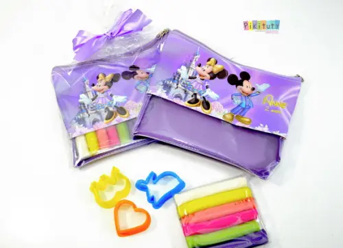 20 Kits Massinhas com Bolsinha - Disney 50 Anos