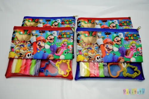 20 Kits Massinha com Bolsinha - Super Mario Bross