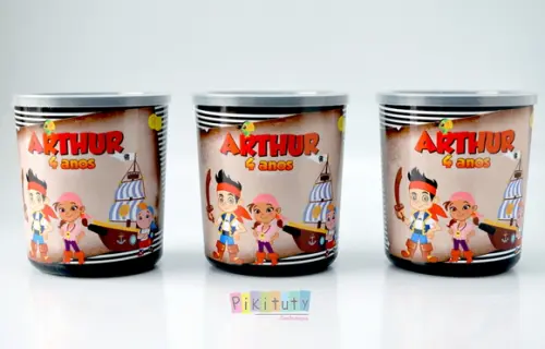 20 Latas Ninho Jake e os Piratas