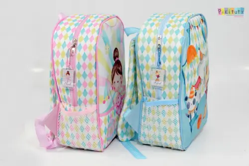 20 Mochilas Luxo - Circo Rosa