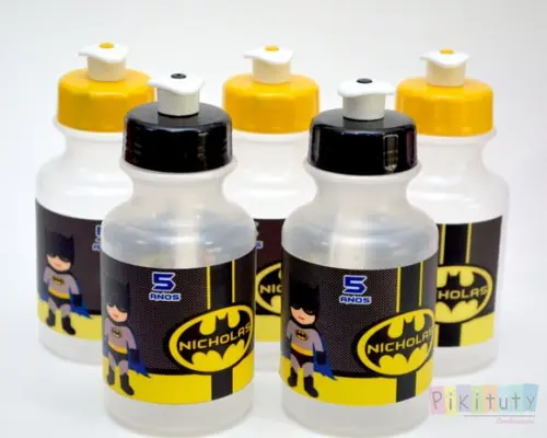 20 Squeezes 300ml - Batman Infantil
