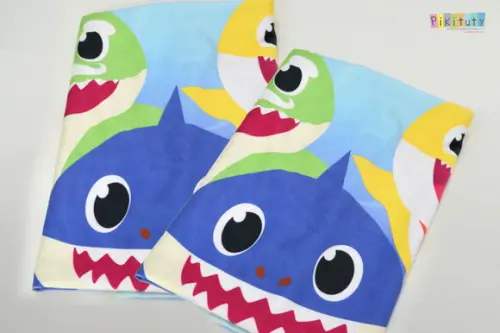 20 Toalhas de Banho - Baby Shark