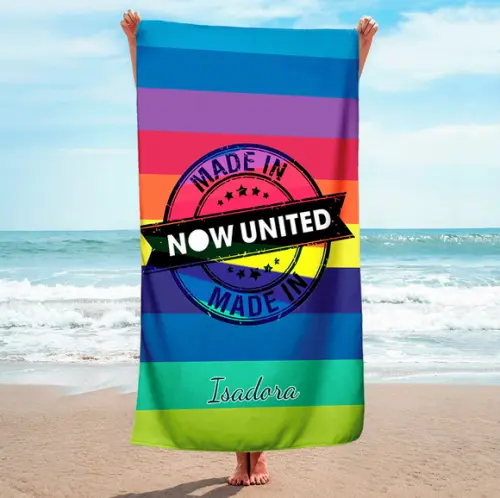 20 Toalhas de Banho - Now United