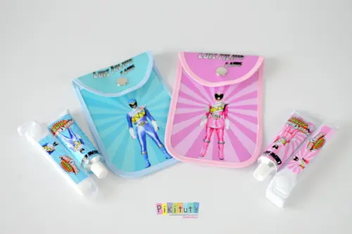 45 Unidades - Kit Dental c/ Porta Escova Power Rangers