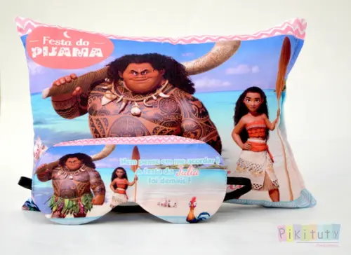 Almofada + Máscara de dormir - Moana