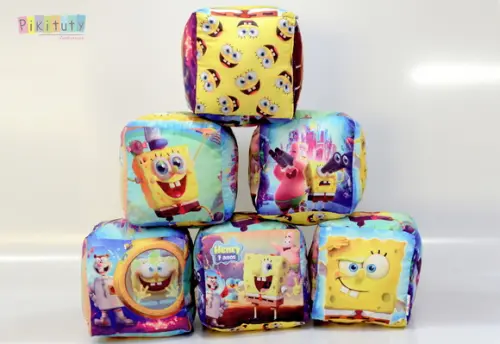 Almofada Cubo Bob Esponja