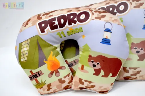 Almofada de Pescoço Acampamento