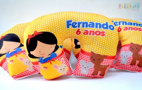 Almofada de Pescoço Branca de Neve