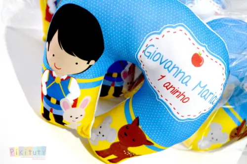 Almofada de Pescoço Branca de Neve