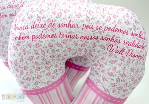 Almofada de Pescoço Floral Adulto