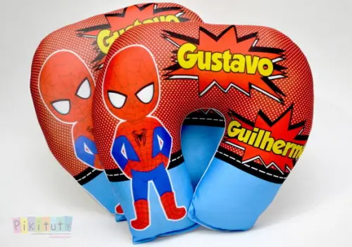 Almofada de Pescoço Homem Aranha