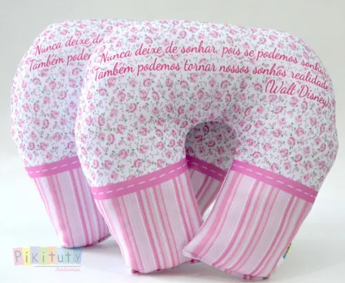 Almofada de Pescoço Floral Adulto