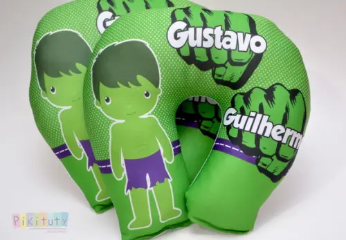 Almofada de Pescoço Hulk