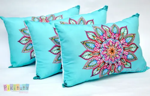 Almofada Mandala Árabe