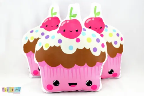 Almofada Personagem - Cupcake doceria