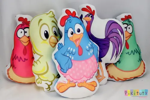 Almofada Personagem - Galinha Pintadinha