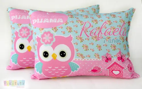 Almofada personalizada Corujinha