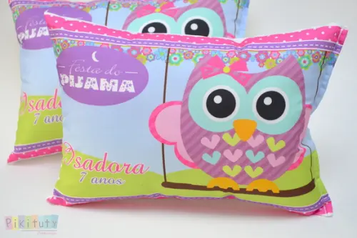 Almofada personalizada Corujinha