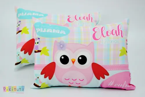 Almofada personalizada Corujinha