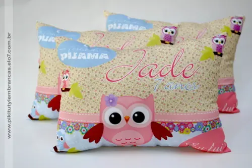 Almofada personalizada Corujinha