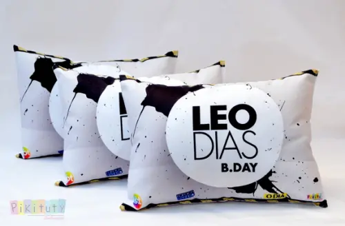 Almofada personalizada Léo Dias