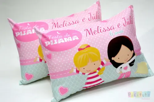 Almofada personalizada Festa do Pijama