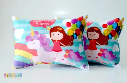 Almofada personalizada Unicórnio