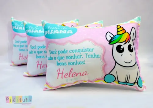 Almofada personalizada Unicórnio