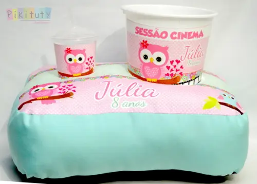 Almofada Porta Pipoca