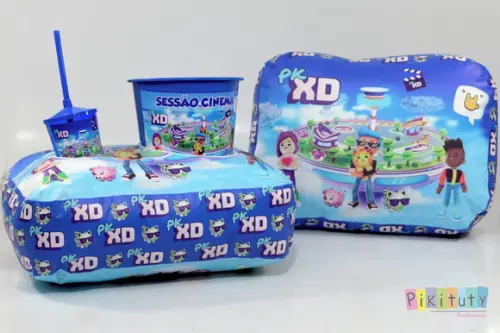 Almofada Porta Pipoca - PK XD