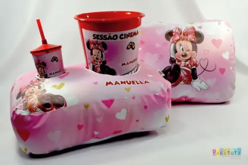 Almofada Porta Pipoca - Minnie
