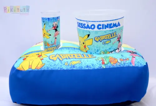 Almofada Porta Pipoca - Pokemon