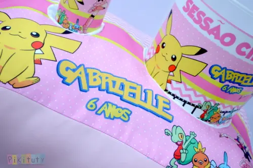 Almofada Porta Pipoca - Pokemon