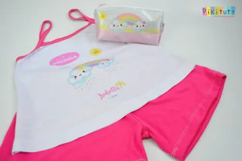 Baby doll + Necessaire Chuva de Amor