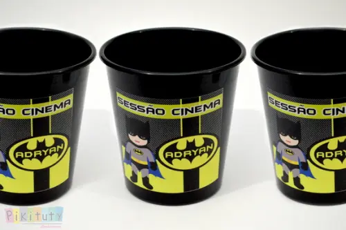 Balde de Pipoca 1 litro - Batman