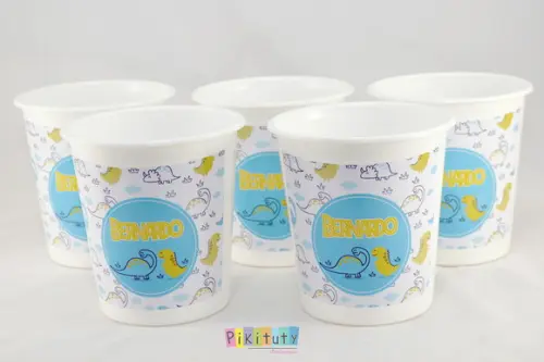 Balde de Pipoca 1 litro - Dinossauro Baby