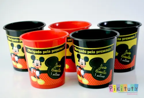 Balde de Pipoca 1 litro - Mickey